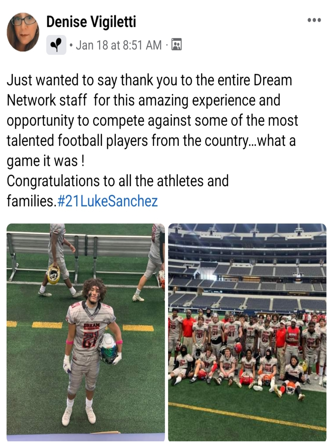 DREAM ALLAMERICAN BOWL